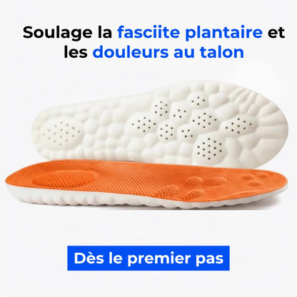 Semelles orthopédiques - soulage les douleurs au talon et la fasciite plantaire