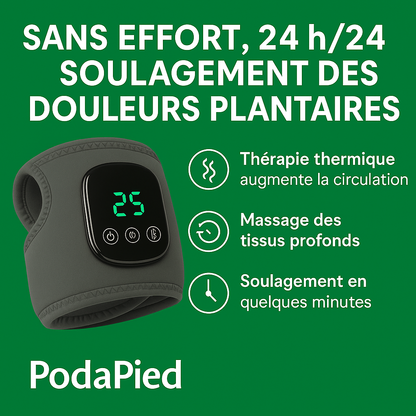 Appareil de massage des pieds 3 en 1 : PodaPied™