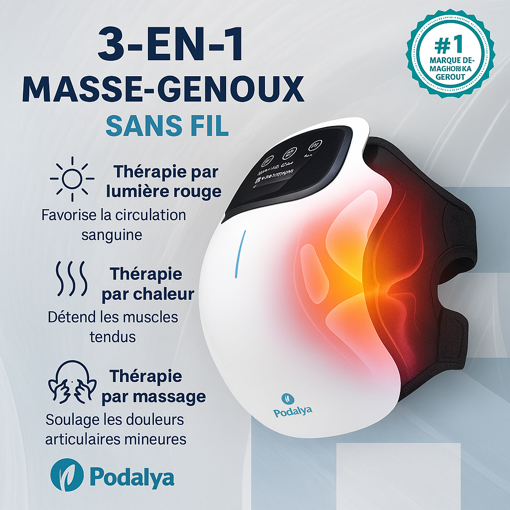 Masseur de genoux Podalya™