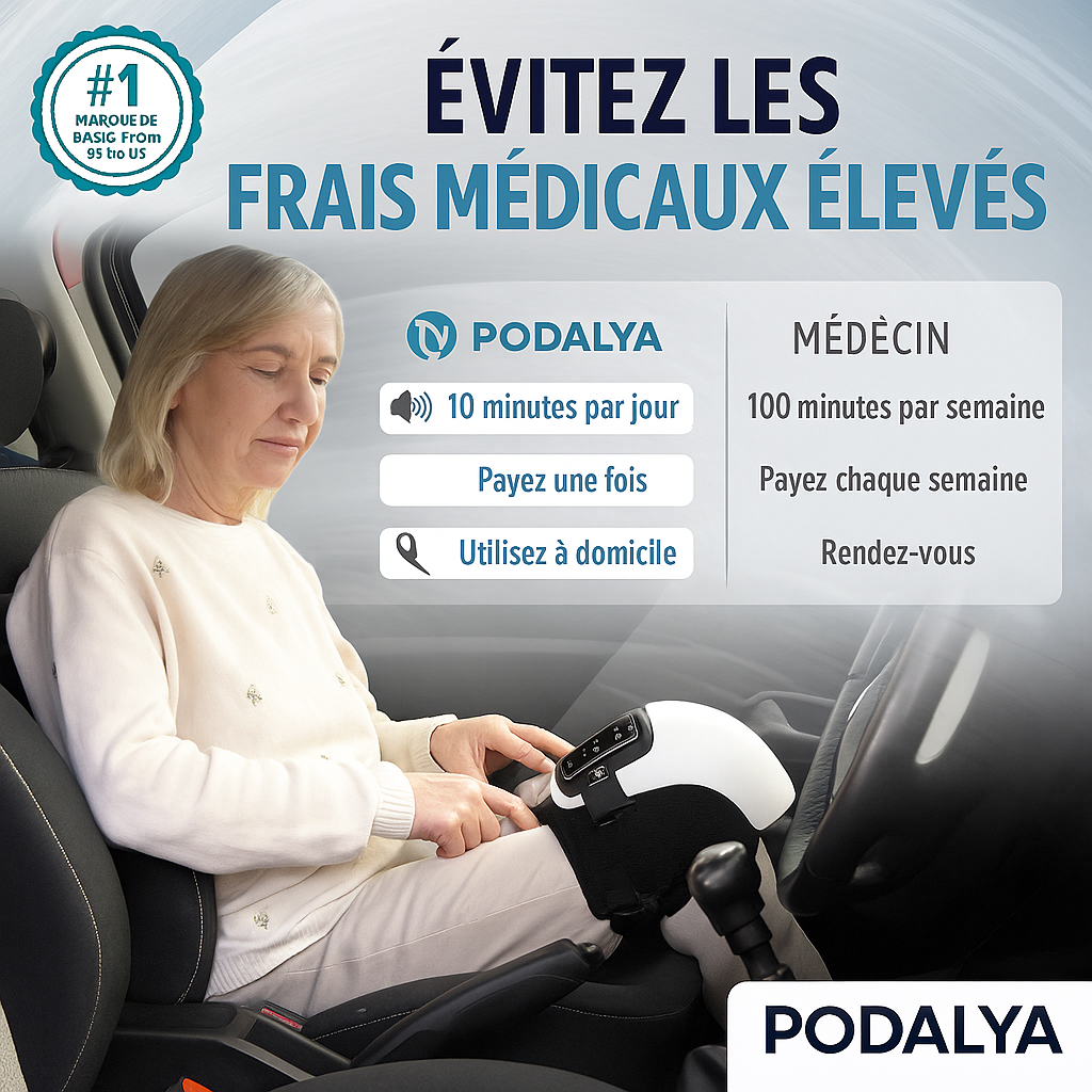 Masseur de genoux Podalya™