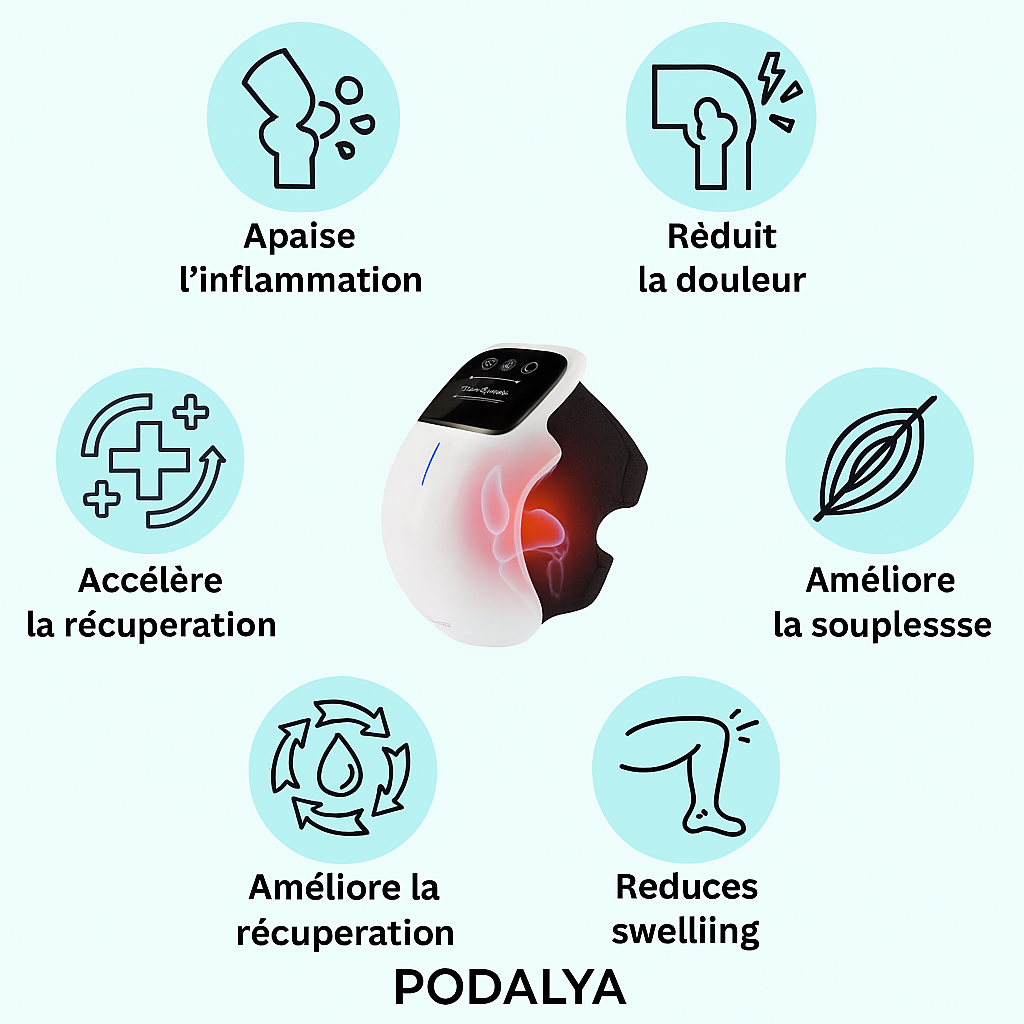 Masseur de genoux Podalya™